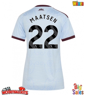 Aston Villa Ian Maatsen #22 Replica Third Stadium Shirt for Women 2026-27 Short Sleeve